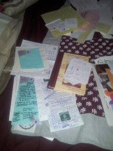 Journals full of prayers